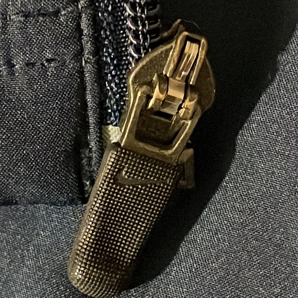 Nike Athletic Dri Fit Jacket 90’s Kids Blue Yellow Polyester Mesh lining size L. - Picture 10 of 15